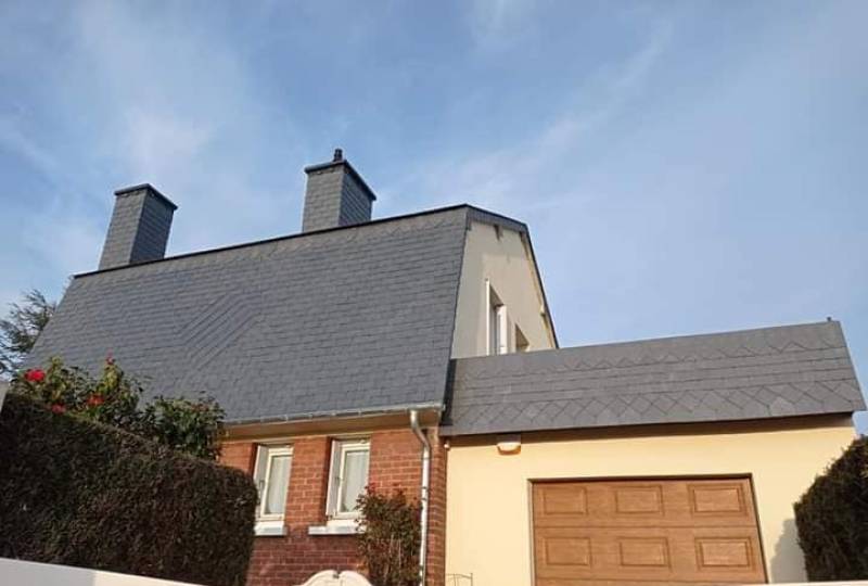 Entreprise pour le nettoyage et le démoussage de toiture proche de Saint-Valéry-en-Caux 76